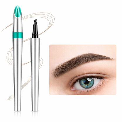 Lápiz para Cejas Efecto Microblading Punta de 4 Dientes