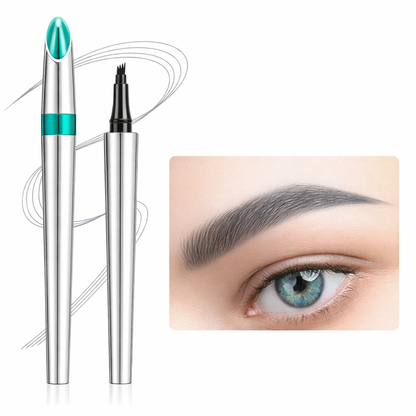 Lápiz para Cejas Efecto Microblading Punta de 4 Dientes