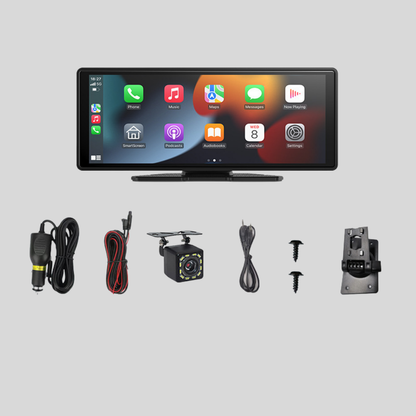 Écran tactile auto multimédia avec CarPlay sans fil Android Auto