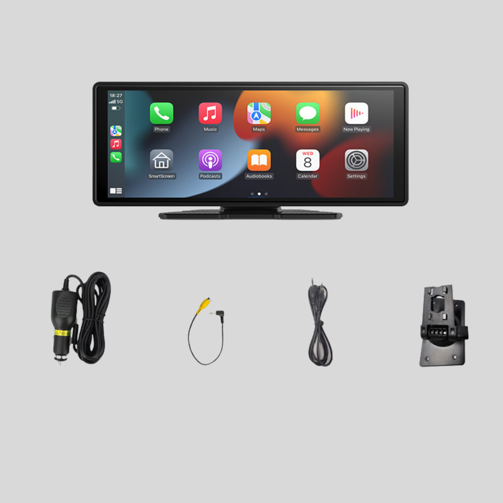 Écran tactile auto multimédia avec CarPlay sans fil Android Auto