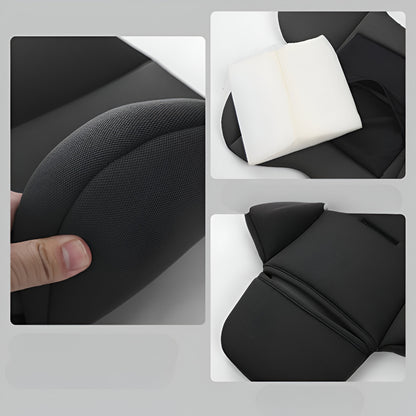 Auto Kindersitz Kissen Set Reise Komfort Kopf und Lendenstuetze