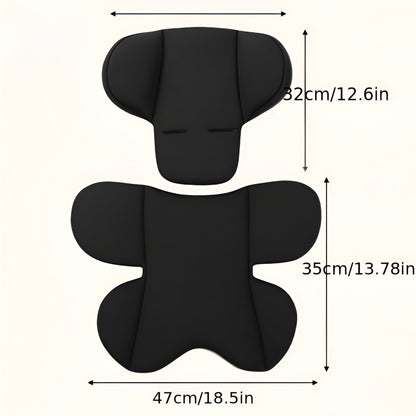 Auto Kindersitz Kissen Set Reise Komfort Kopf und Lendenstuetze