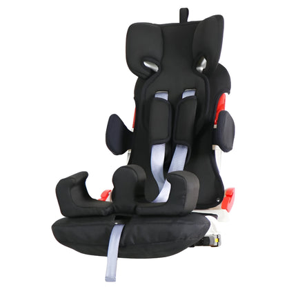 Auto Kindersitz verstellbar Reha mit 5-Punkt-Gurt Schwarz