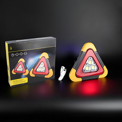 Auto LED Warnleuchte Dreieck mit Akku Powerbank Notfalllicht Camping