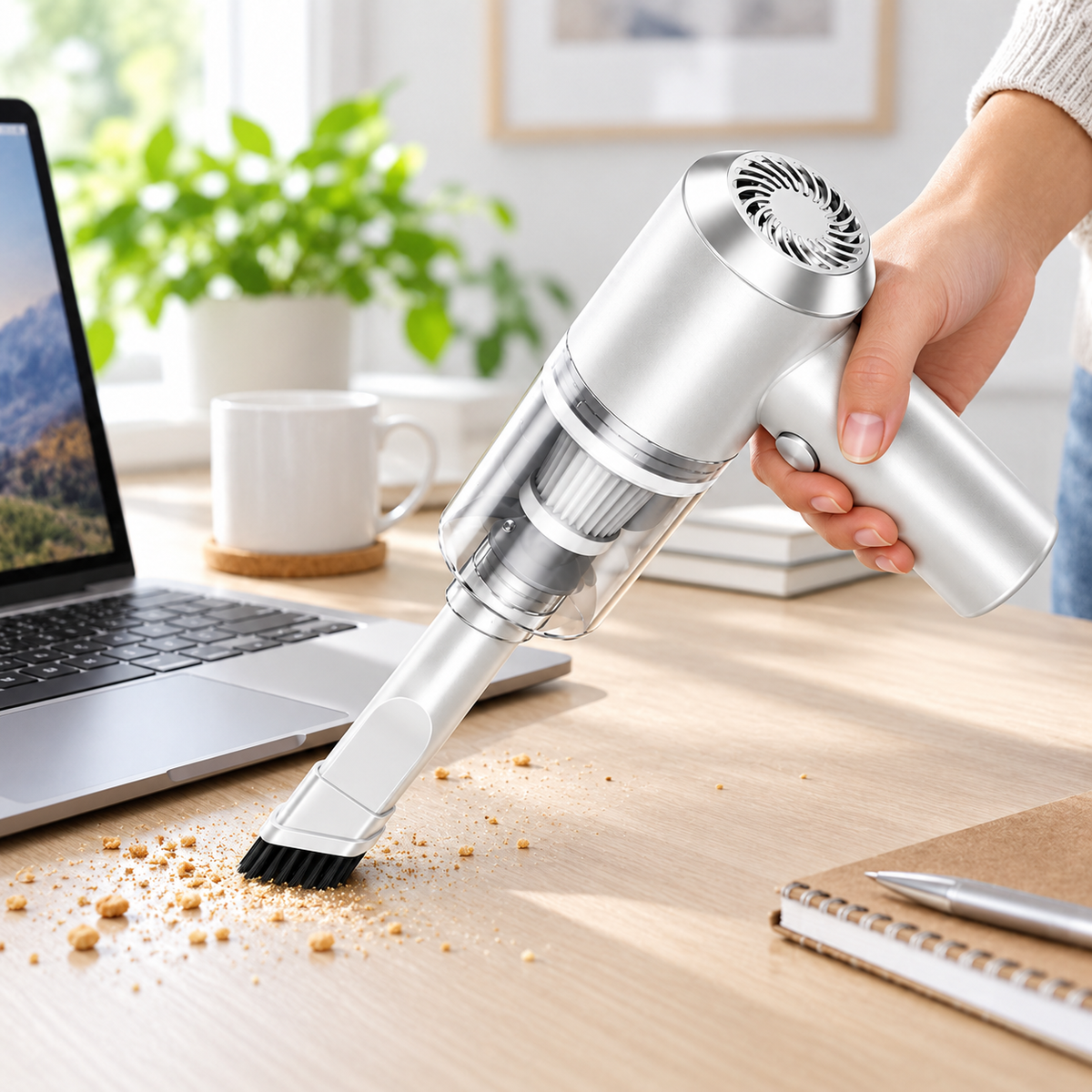 Auto Staubsauger Mit Bürste Rechargeable Handheld Gerät