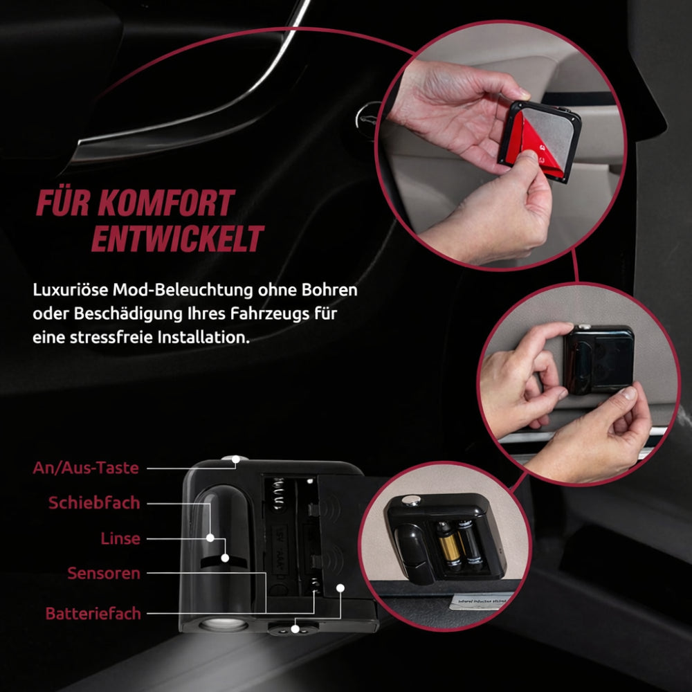 Car Door Light LED Logo Projection Lighting Interior Exterior