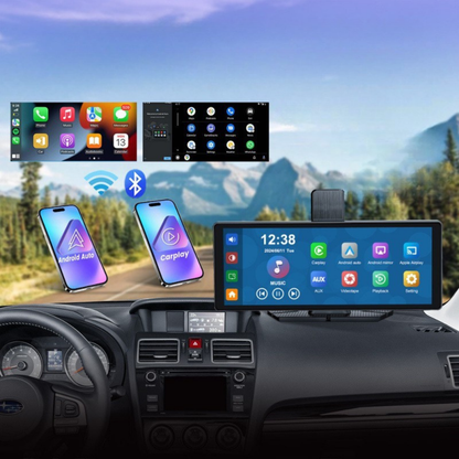Écran tactile auto multimédia avec CarPlay sans fil Android Auto
