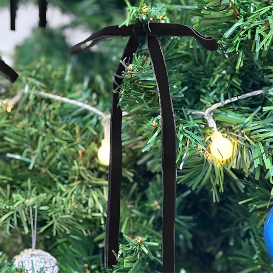 Garlands Deko Samt Schleifen Set Baumgestaltung Wohnaccessoires