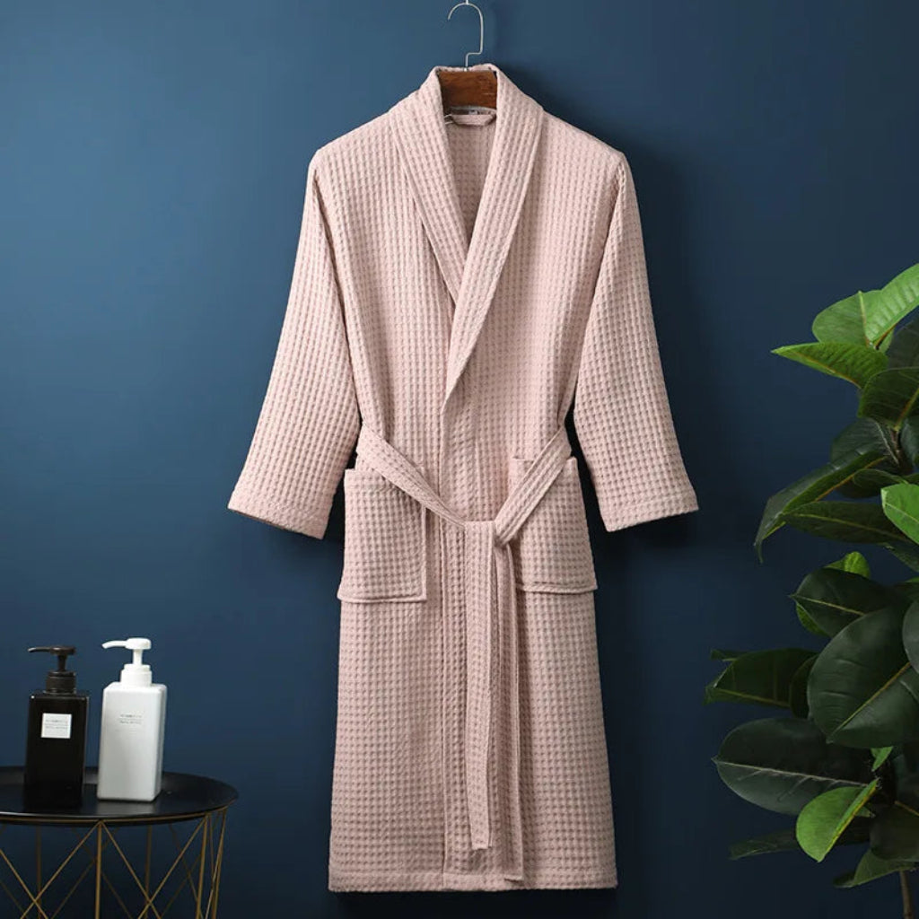 Luxury Cotton Bathrobe for Men & Women – Soft, Absorbent & Stylish Dressing Gown - Image 2