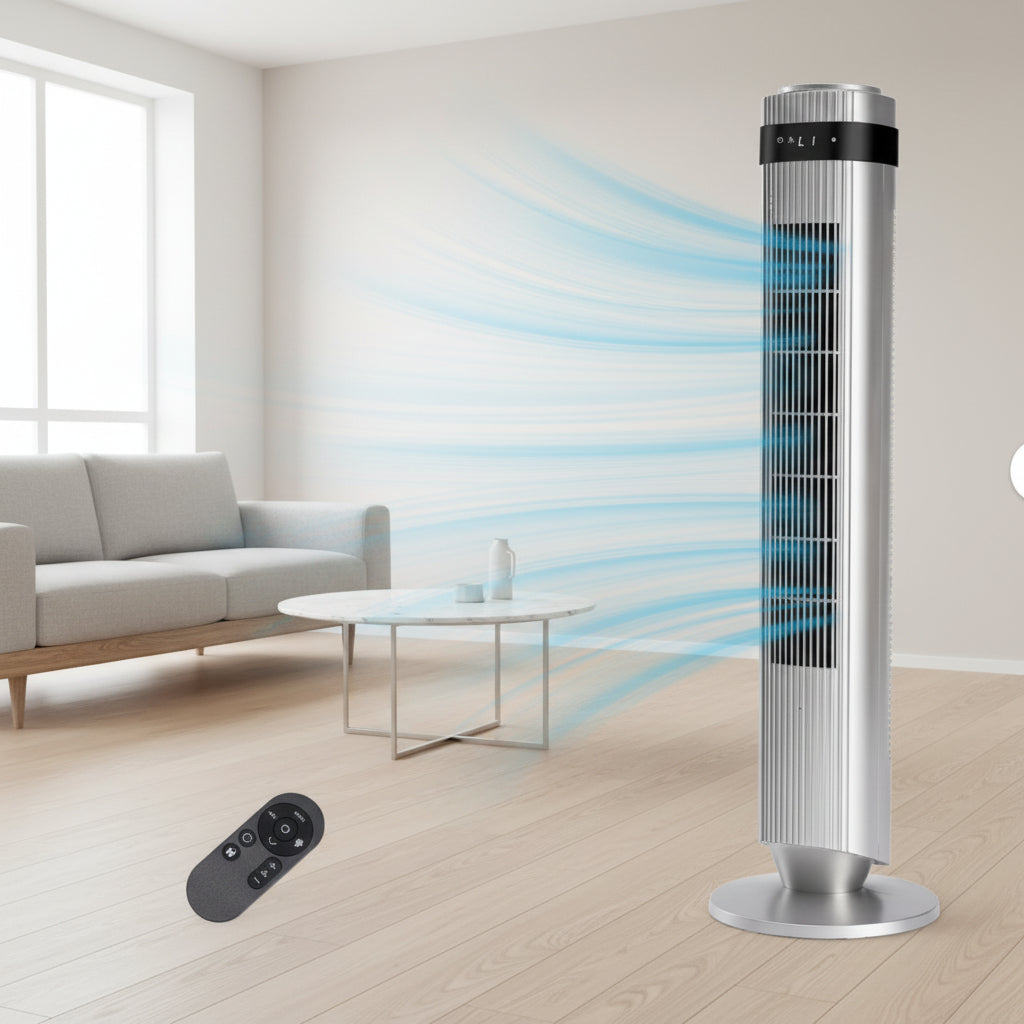 Ventilador Torre Sin Aspas Silencioso Refrigeración