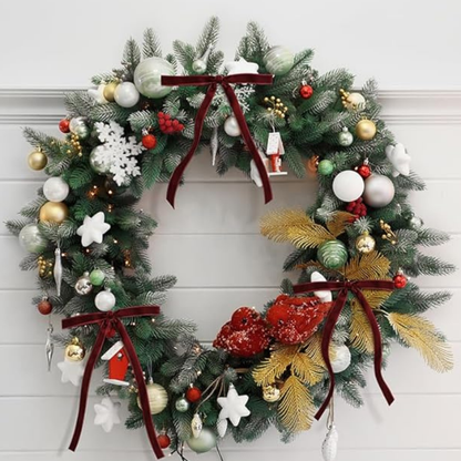 Garlands Decorative Velvet Bow Set Tree Decoration Home Accessories