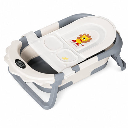 Baby Bathtub Foldable Baby Tub Travel Bath Aid Newborns