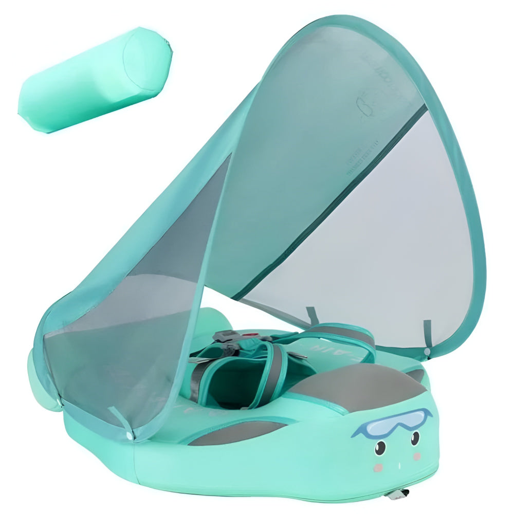 Baby Schwimmring Schwimmsitz Sonnenschutz Wasser Spielhilfe