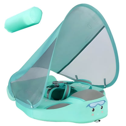 Baby Schwimmring Schwimmsitz Sonnenschutz Wasser Spielhilfe