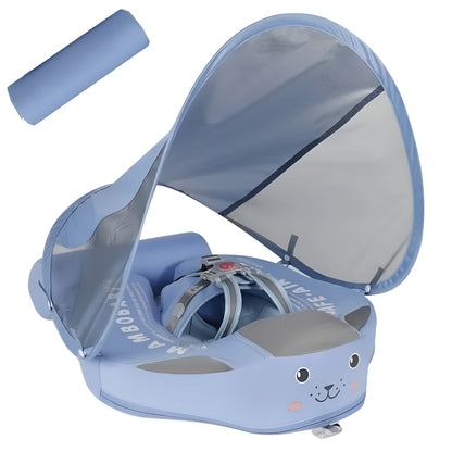 Baby Schwimmring Schwimmsitz Sonnenschutz Wasser Spielhilfe