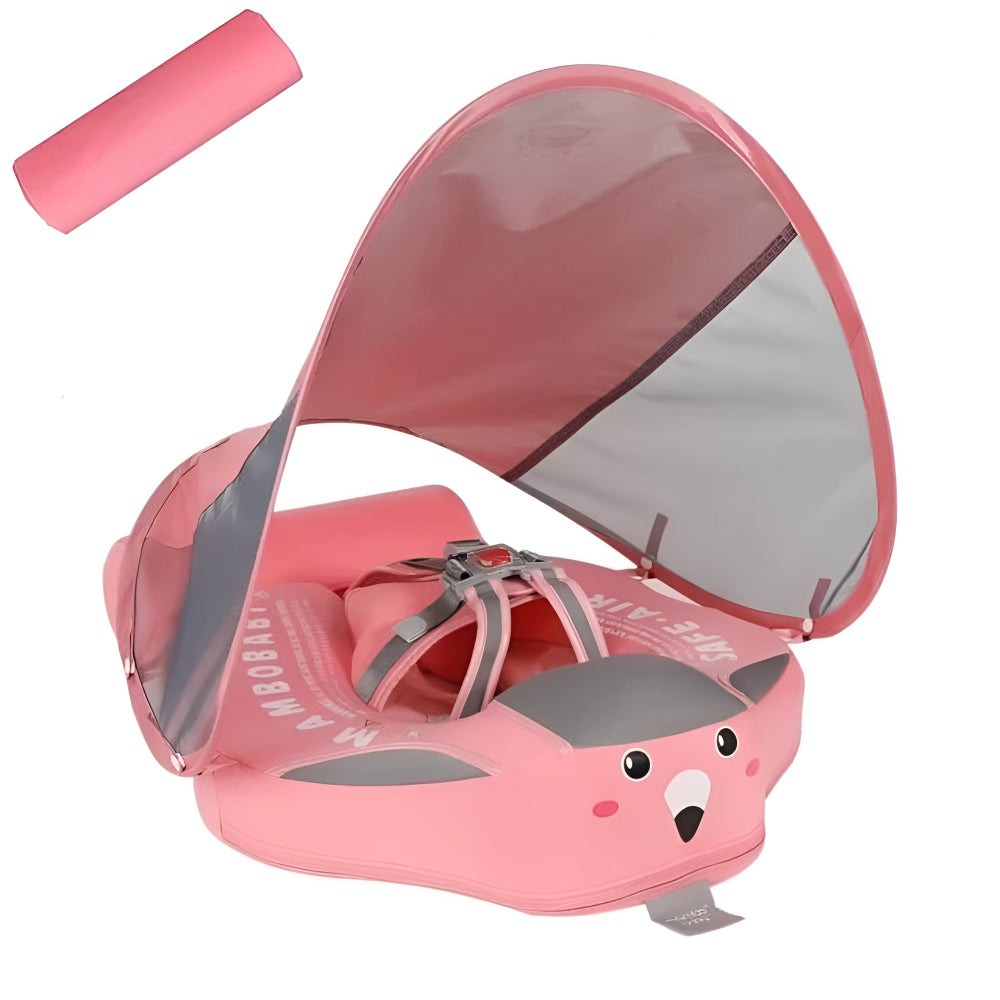 Baby Schwimmring Schwimmsitz Sonnenschutz Wasser Spielhilfe