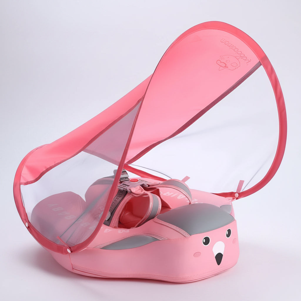 Baby Schwimmring Schwimmsitz Sonnenschutz Wasser Spielhilfe