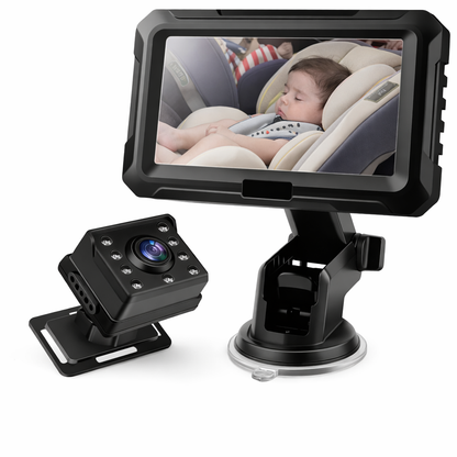 Caméra bébé voiture moniteur HD surveillance siège arrière sécurité