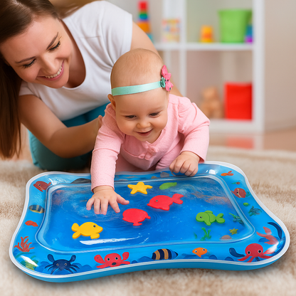 Baby Spielmatte Wasser Bauchlage Training