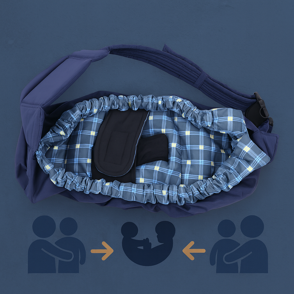 Babytrage Ergonomisch Baumwolle Schultergurt