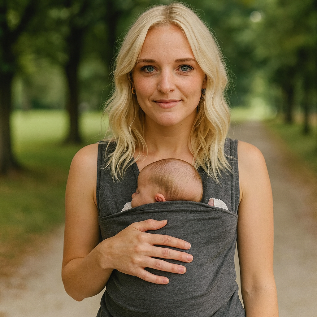 Babytrage Shirt Elastisch Tragshirt Eltern Neugeborene