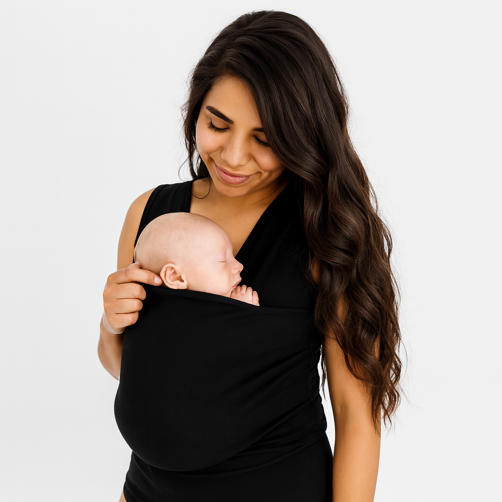 Babytrage Tragehilfe Atmungsaktiv Stretch Stoffträger