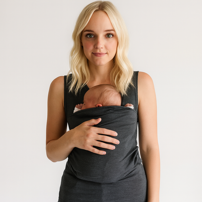 Babytrage Tragehilfe Atmungsaktiv Stretch Stoffträger