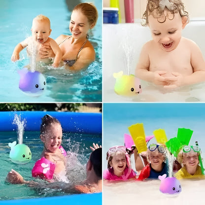 Badespielzeug Wasserspielzeug Wal Sprinkler Badewanne Kinder