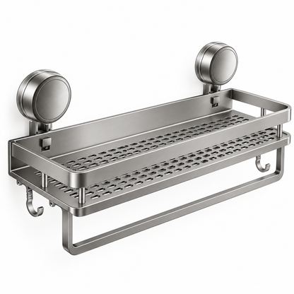 Badezimmerregal Mit Abnehmbarem Design Wandregal Mit Saugnäpfen