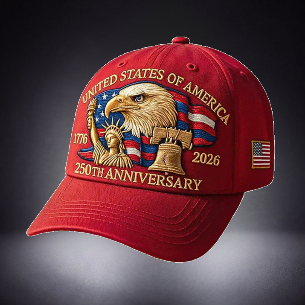 Baseball Cap Patriotic Embroidery Eagle Cotton Casual