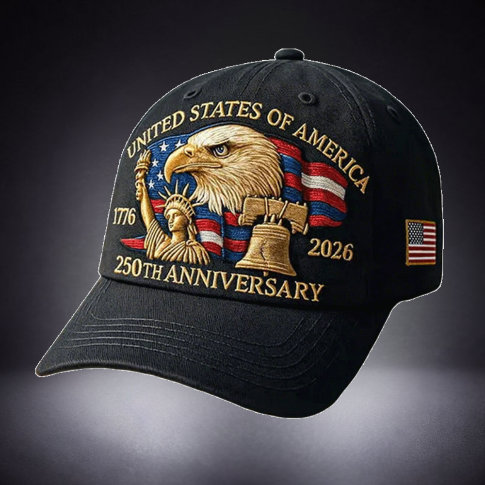Baseball Cap Patriotic Embroidery Eagle Cotton Casual