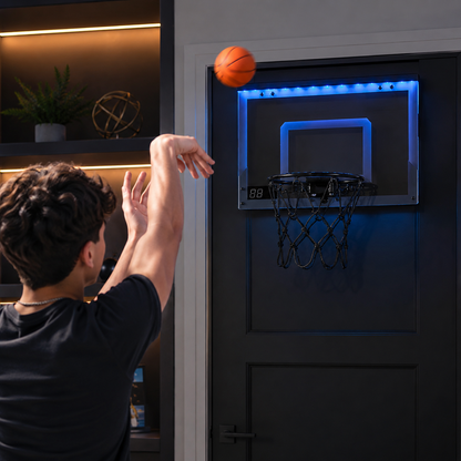 Basketballkorb Für Tür Beleuchtet Digitalanzeige