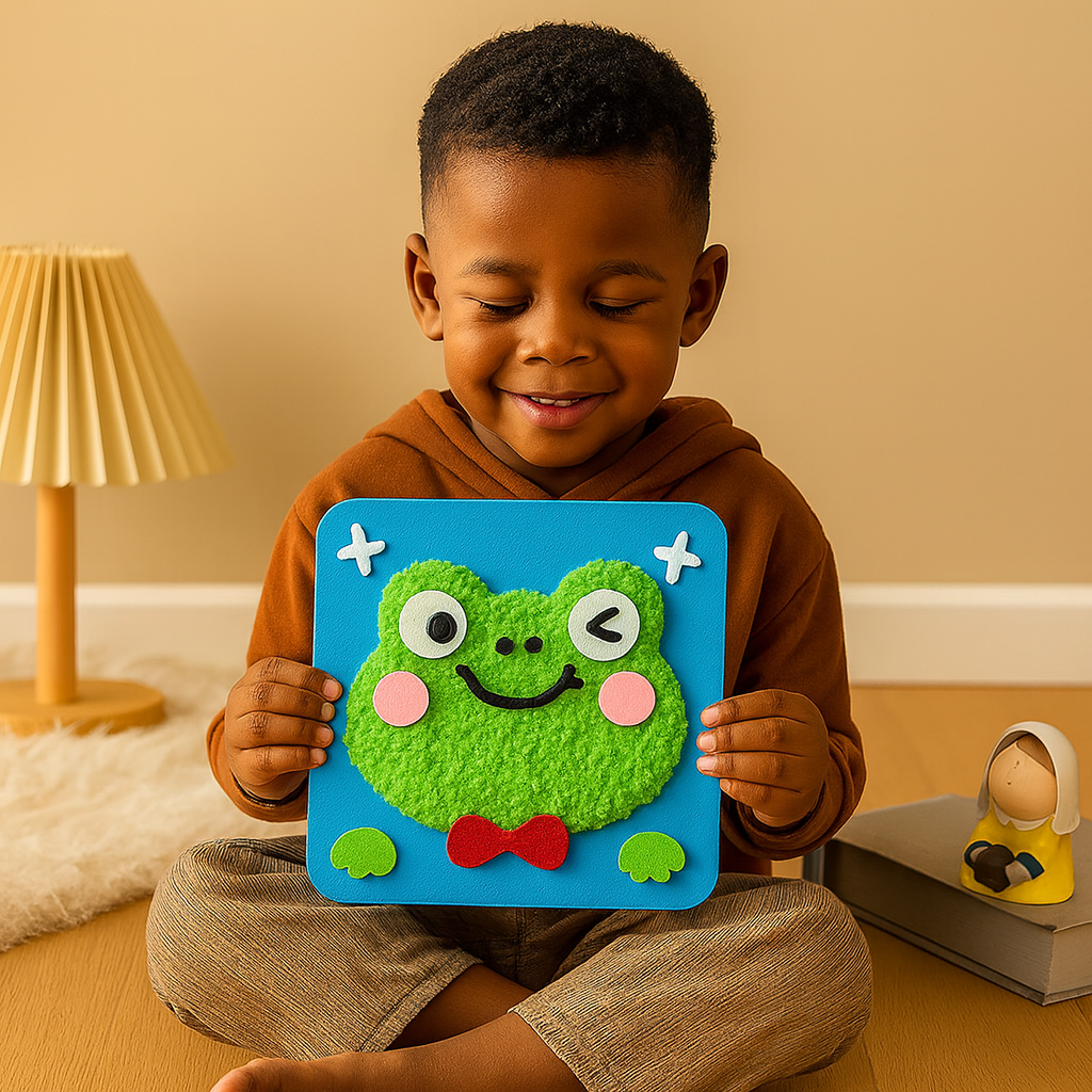 Bastelset Kinder Stoff Tiere Kreatives Spielzeug