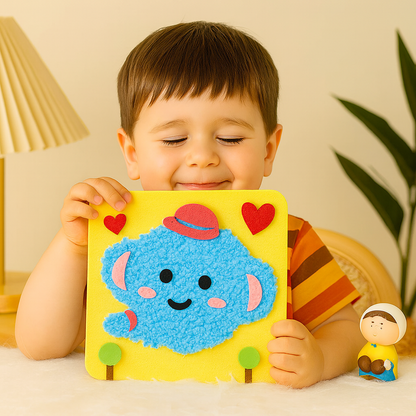 Bastelset Kinder Stoff Tiere Kreatives Spielzeug