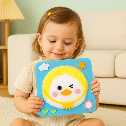 Bastelset Kinder Stoff Tiere Kreatives Spielzeug