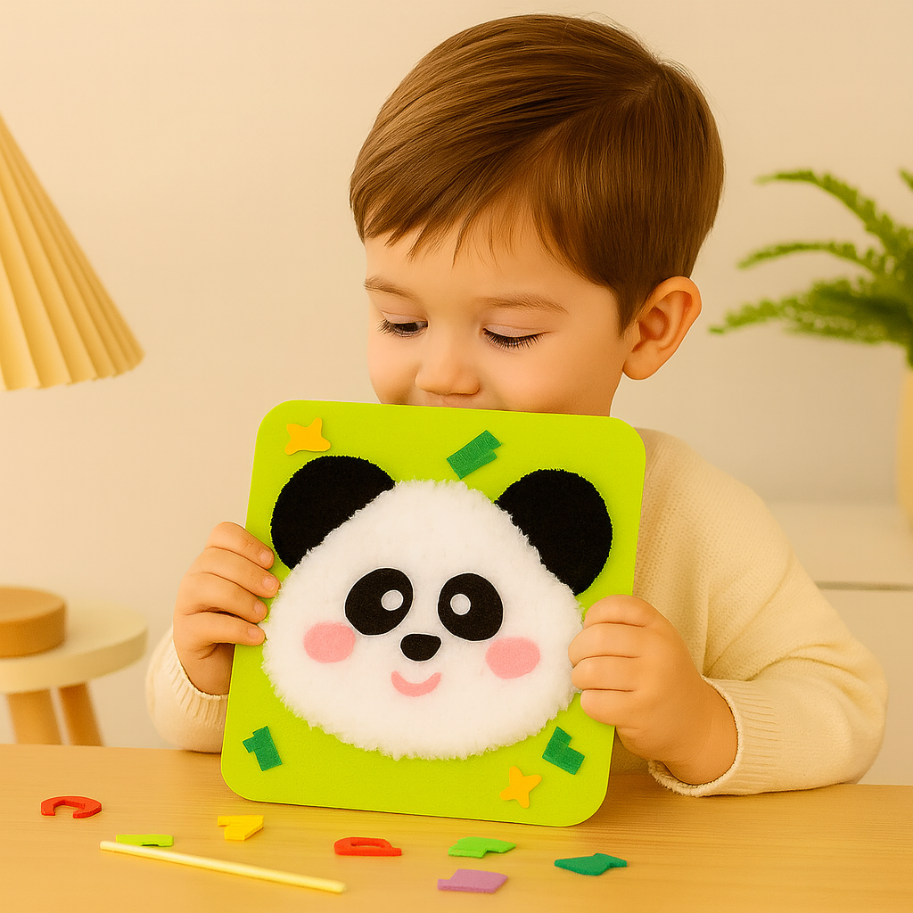 Bastelset Kinder Stoff Tiere Kreatives Spielzeug