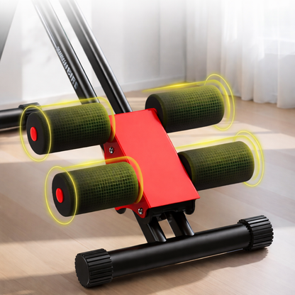 Entraîneur abdominal appareil de fitness pliable entraînement à domicile cadre en acier