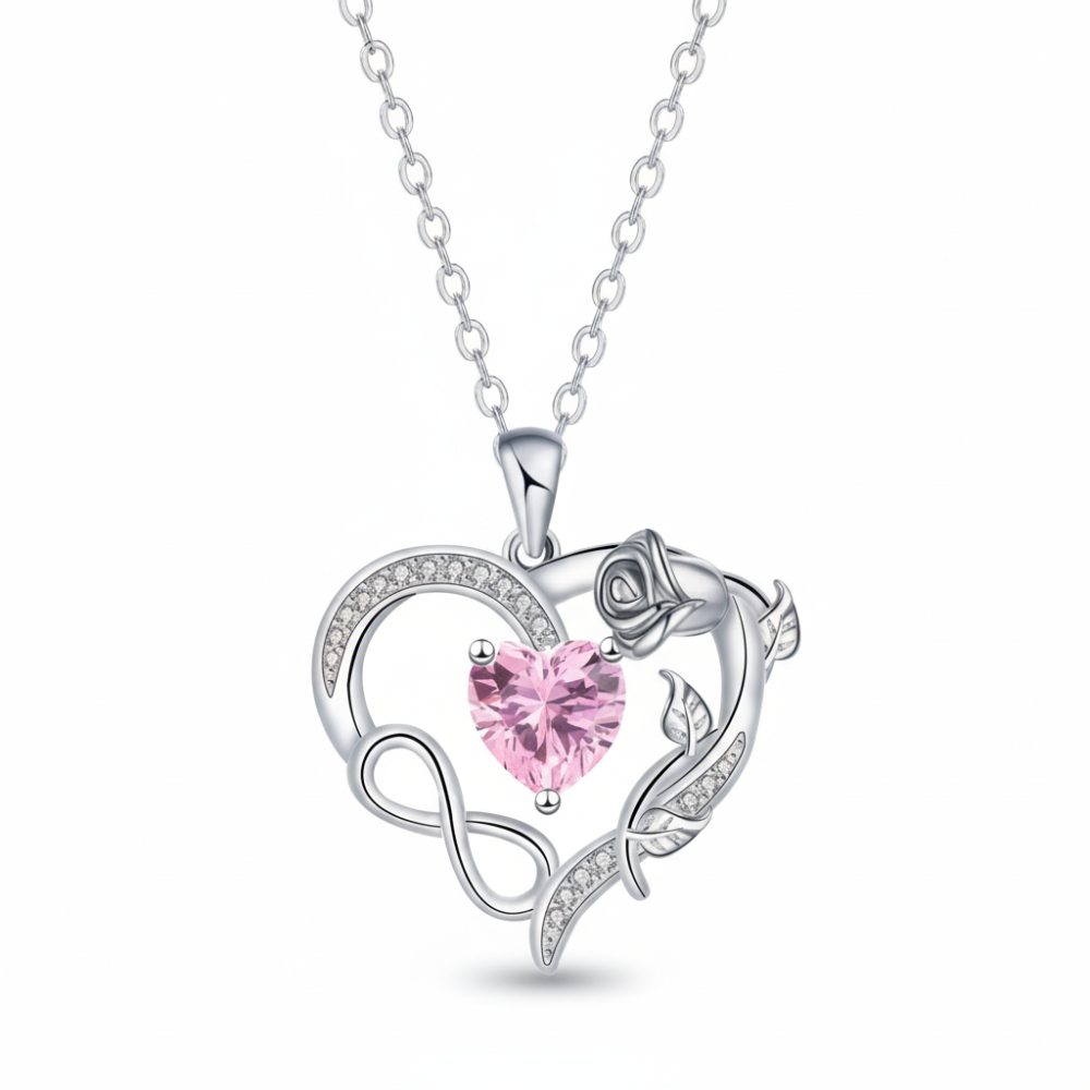Geschenk Teddybär Konservierte Rose Schmuck Überraschung