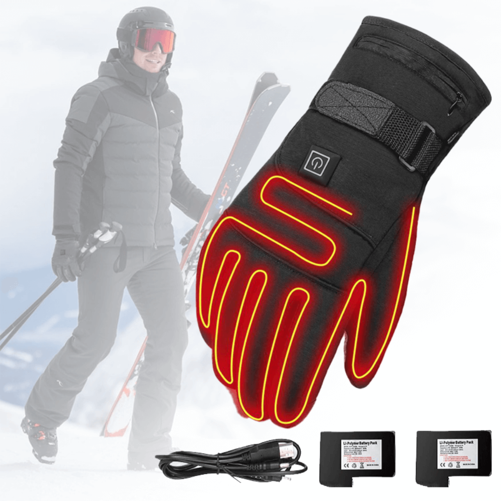 Beheizte Handschuhe Winter Handschuhe Wärmefunktion Outdoor Wasserdicht