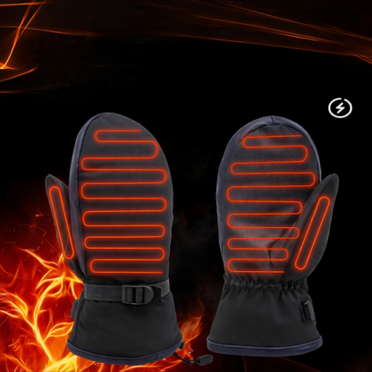 Gants chauffants électriques étanches recharge USB hiver