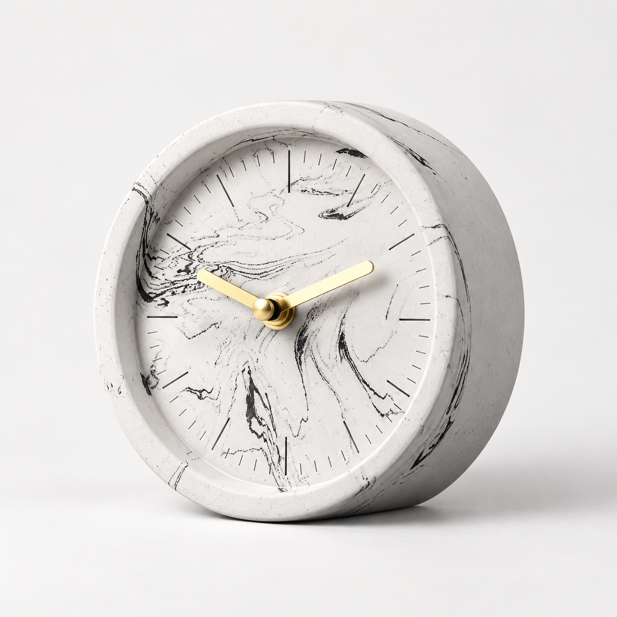 Beton Uhr Moderne Wanduhr Schlichte Tischuhr