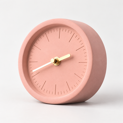 Beton Uhr Moderne Wanduhr Schlichte Tischuhr