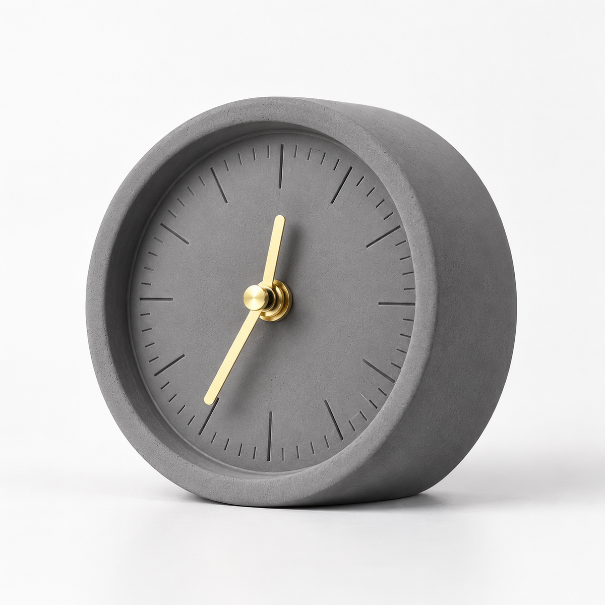 Beton Uhr Moderne Wanduhr Schlichte Tischuhr