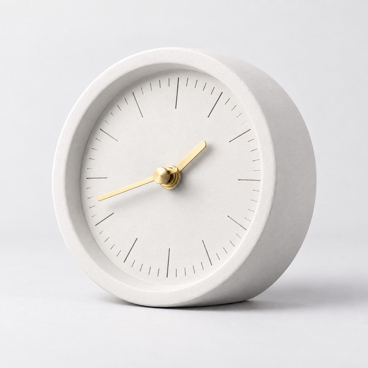 Beton Uhr Moderne Wanduhr Schlichte Tischuhr