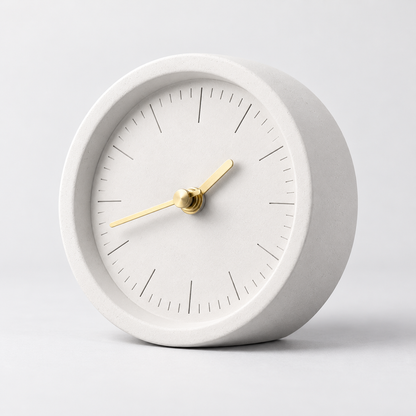 Beton Uhr Moderne Wanduhr Schlichte Tischuhr
