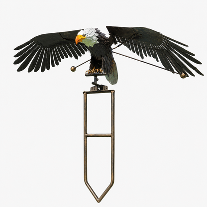 Beweglicher Vogel Gartenkunst Metallische Skulptur