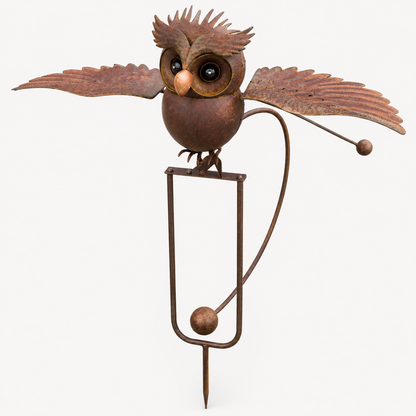 Beweglicher Vogel Gartenkunst Metallische Skulptur