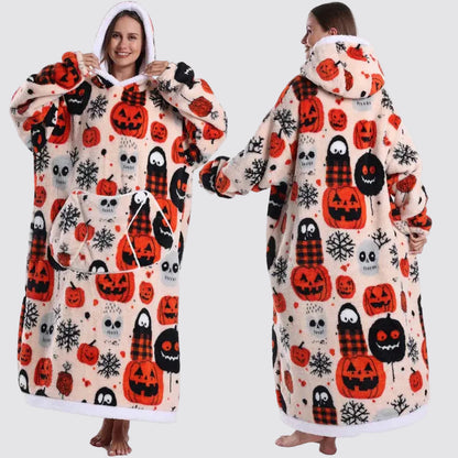 Oversized Portable Blanket Sweatshirt Adults Children