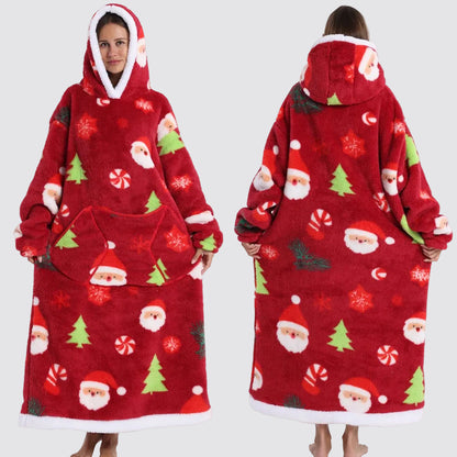 Oversized Portable Blanket Sweatshirt Adults Children