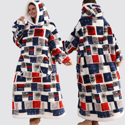 Oversized Portable Blanket Sweatshirt Adults Children